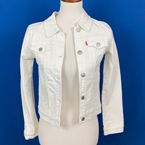 Levi's Classic White Jean Jacket